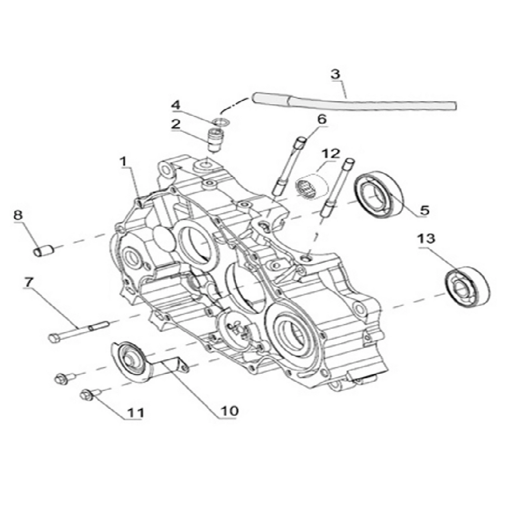KUBA SUPERLIGHT 125 KARTER SAĞ #KM 74318